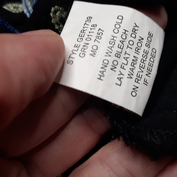 Anthropologie Fig and Flower Boho Peasant Top - Picture 8 of 9